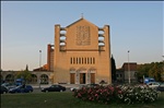 Cross shaped church